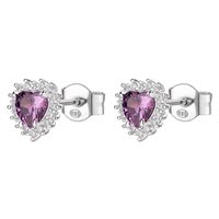 Earrings Brosway Woman FANCY MAGIC PURPLE in Silver Cubic Zirconia FMP53